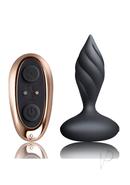 Desire Rechargeable Silicone Anal Plug With Remote Control...